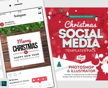 Christmas Social Media Templates