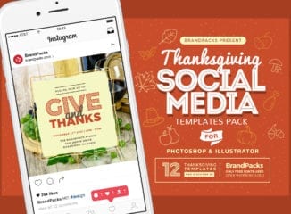 Thanksgiving Social Media Templates