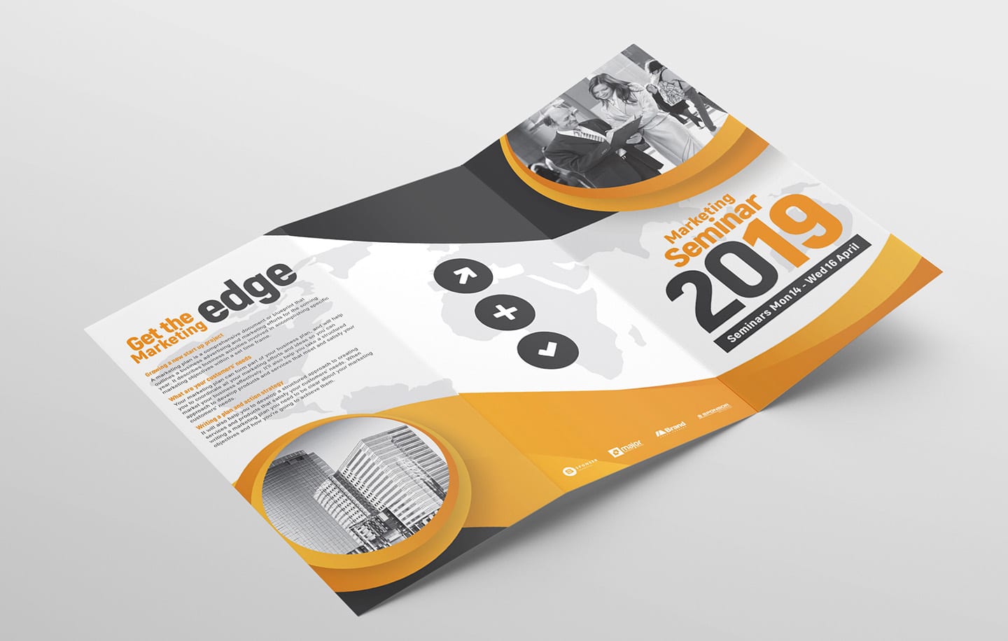 Tri Fold Brochure Template Front And Back
