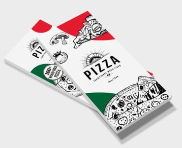 DL Pizza Menu Template