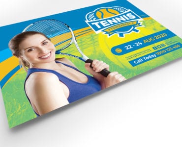 Tennis Flyer Template