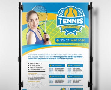 Tennis Poster Template