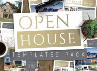 Open House Poster Templates Pack