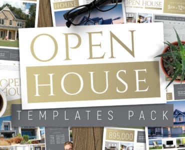 Open House Poster Templates Pack
