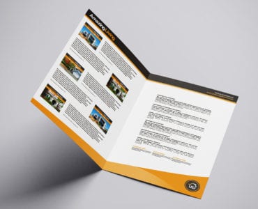 A3 Real Estate Brochure Template