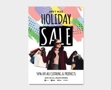 A4 Grand Sale Poster Templates