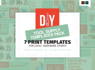 DIY Tool Supply Templates Pack