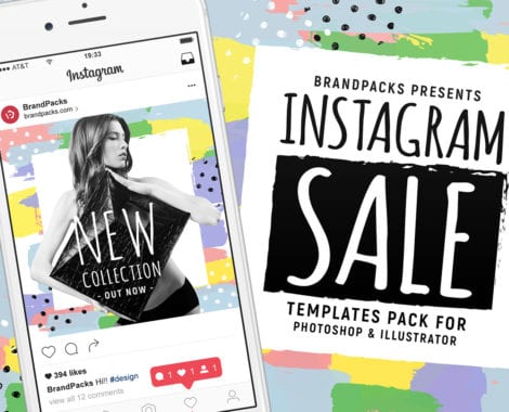 Instagram Sale Templates Pack