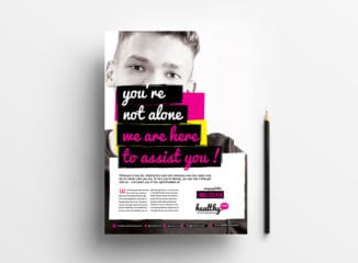 Mental Health Poster Template