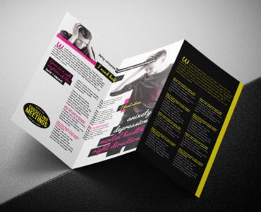 Mental Health Tri-Fold Brochure Template