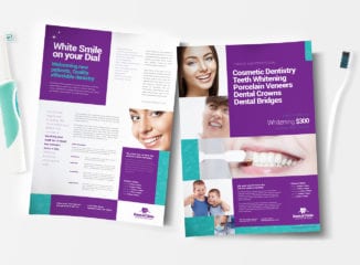 A4 Dental Clinic Poster / Advertisement Templates