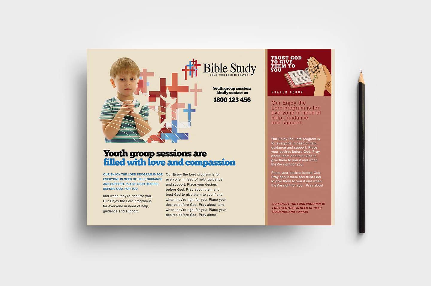 christian flyer templates for photoshop
