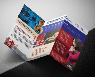 Christian Church Tri-Fold Brochure Template