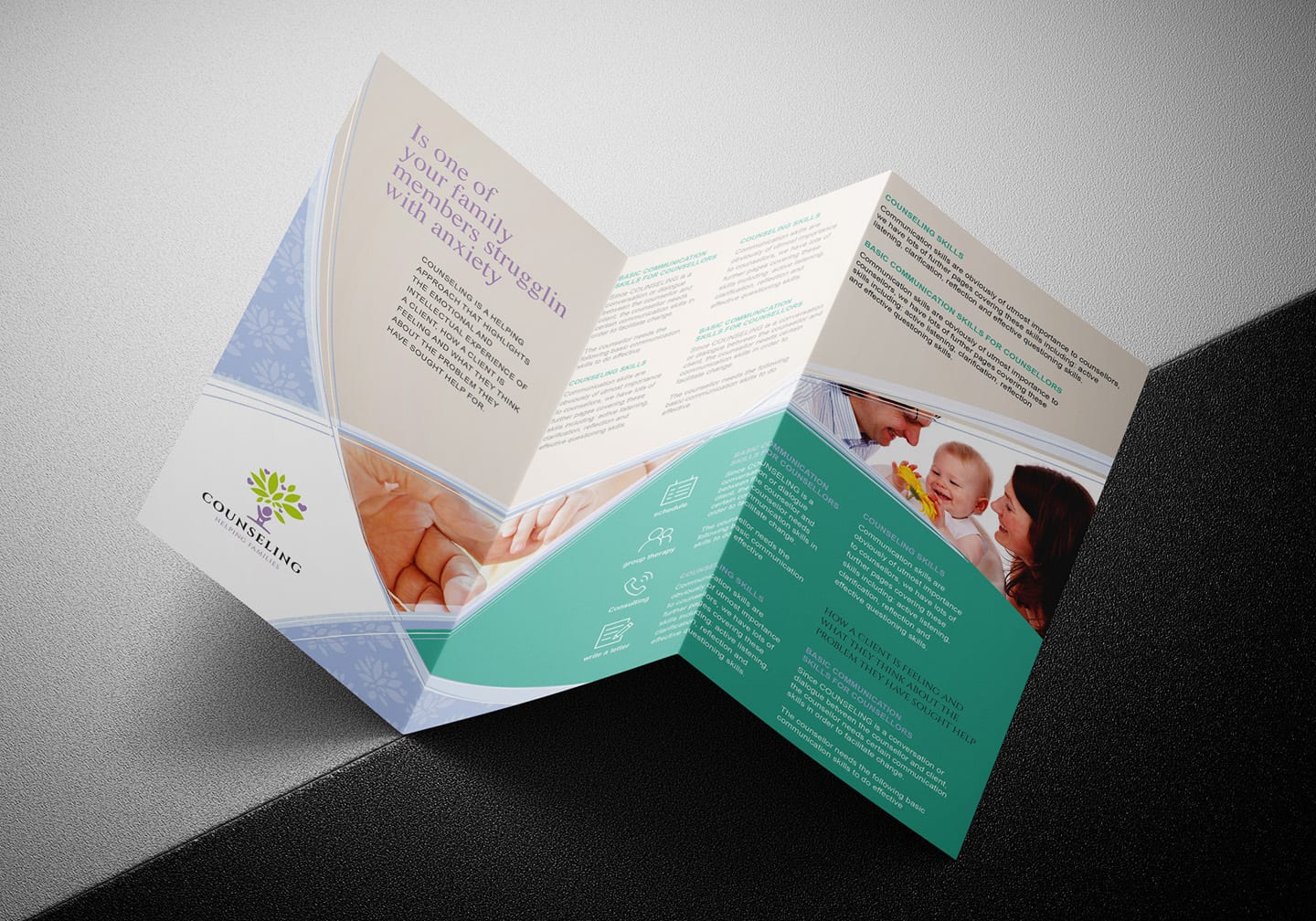 Tri Fold Brochure Template Illustrator