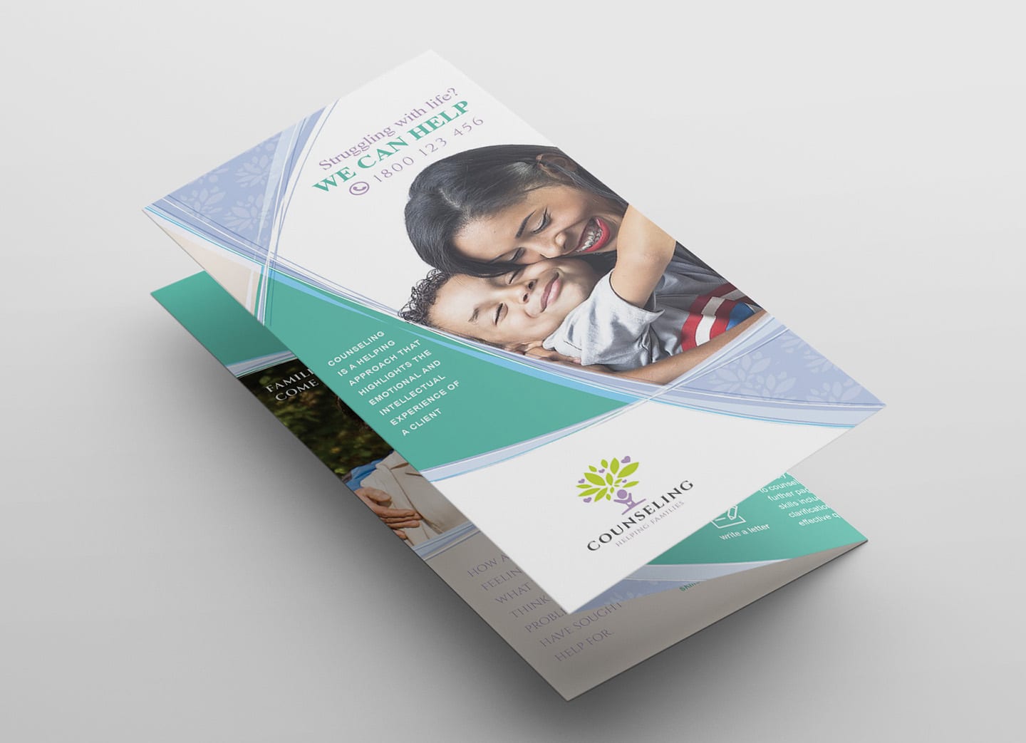 Counselling Service Tri Fold Brochure Template In Psd Ai And Vector