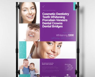Dental Clinic Poster Template