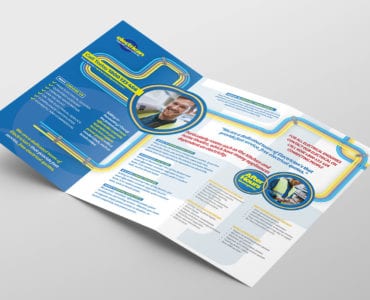 Electrician Tri-Fold Brochure Template