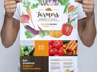 Farmers Market Poster Template