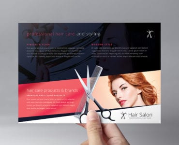 Hair Salon Flyer Template