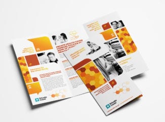 Health Insurance Tri-Fold Brochure Template