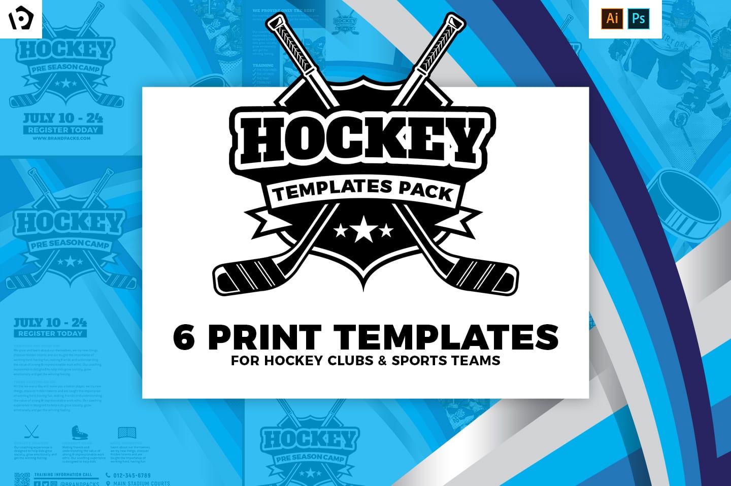 Hockey Club Templates Pack