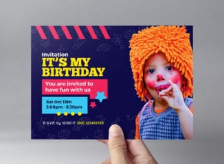 Kid's Party Flyer Template