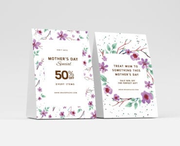 Mother's Day Table Tent Templates