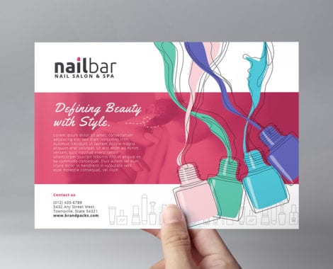 Nail Salon Flyer Template