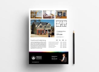 Real Estate Poster Template
