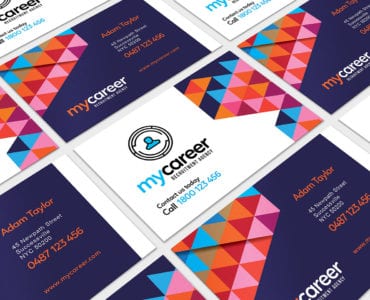 Recruitment Agency Business Card Template