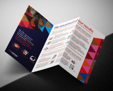Recruitment Agency Tri-Fold Brochure Template