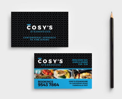 Restaurant Business Card Template