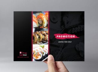 Sushi Flyer Template