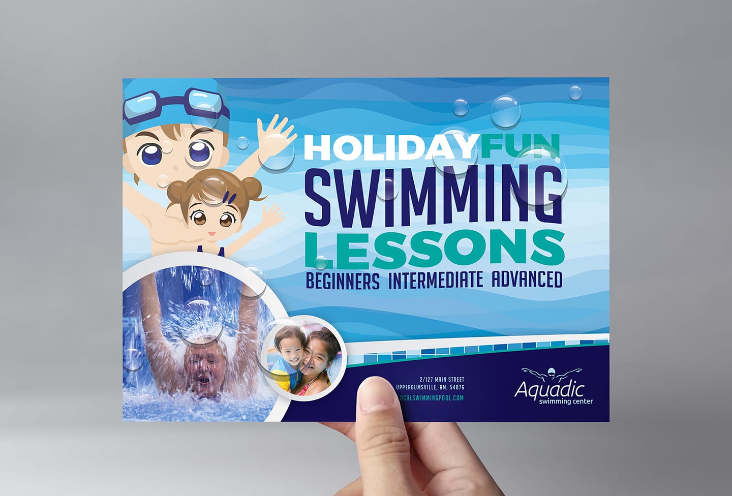 Swim Lesson Flyer Template Free Printable Templates