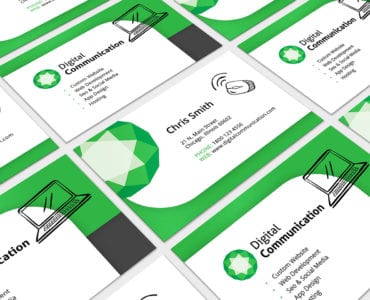 Web Designer Business Card Template