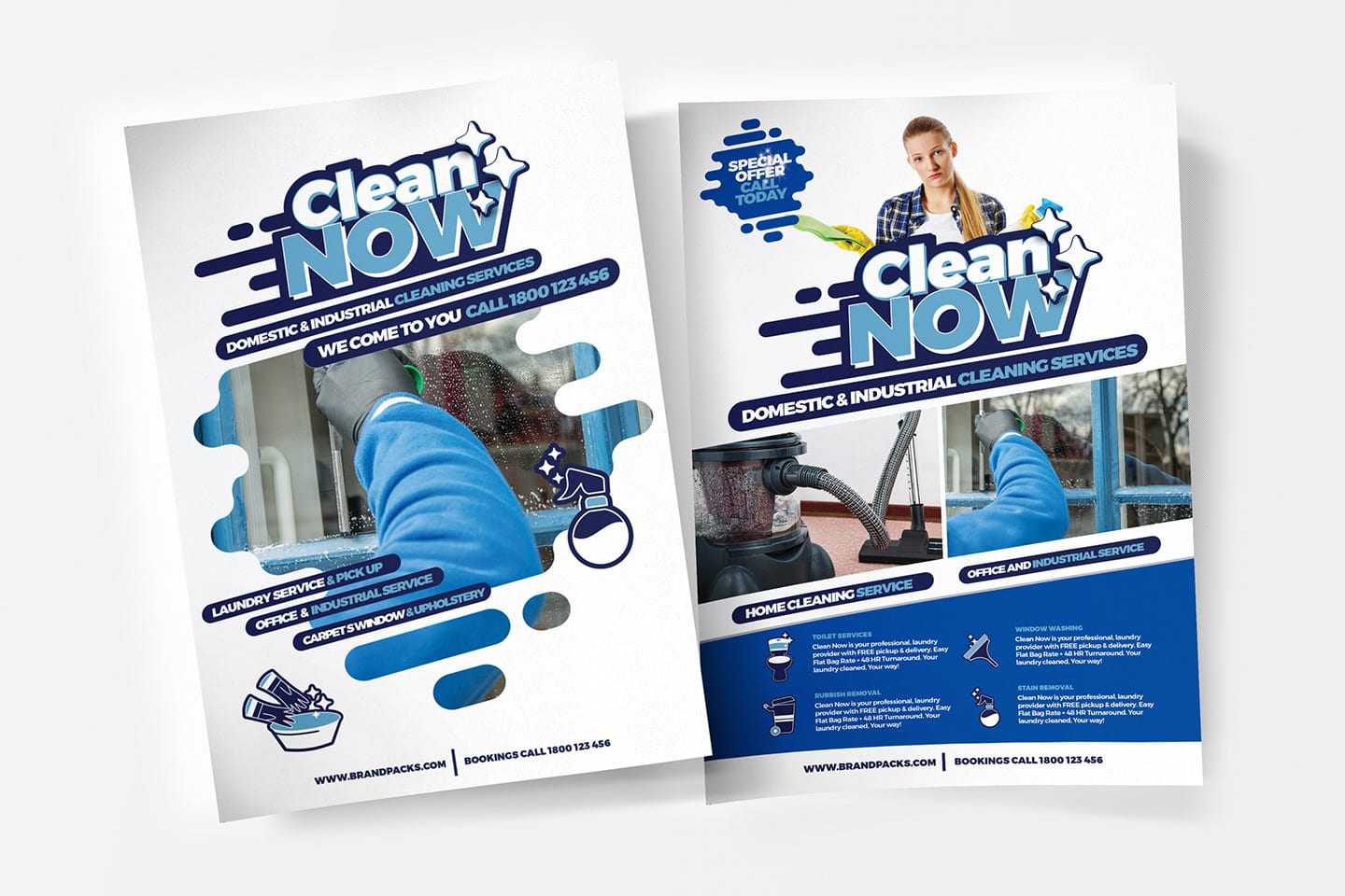 A22 Cleaning Service Poster Template in PSD, Ai & Vector - BrandPacks In Commercial Cleaning Brochure Templates