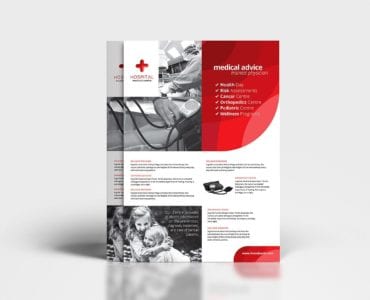 A4 Medical Poster Template