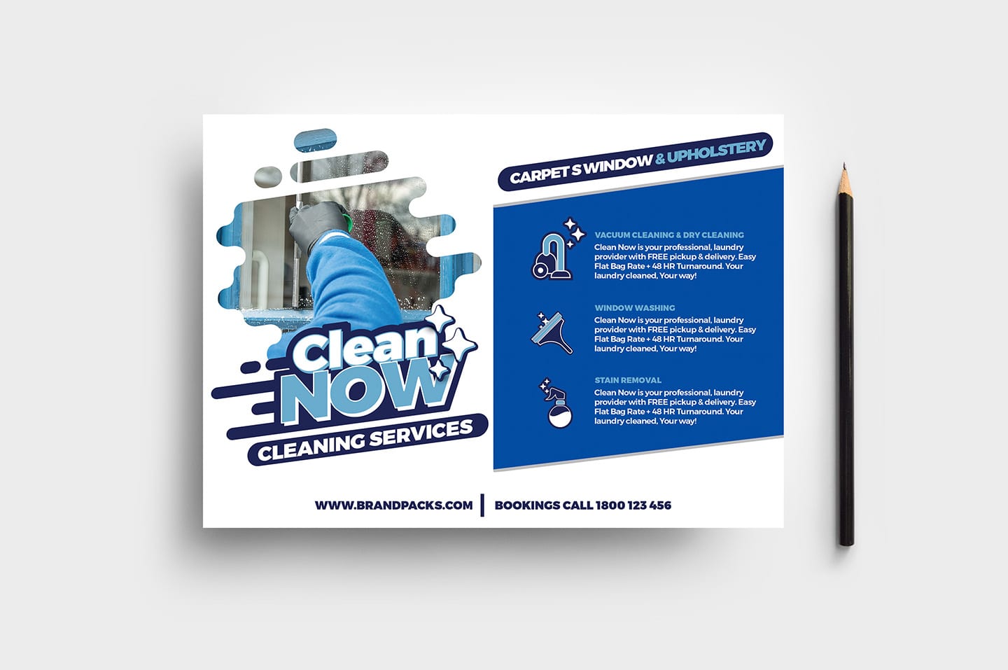 Cleaning Service Flyer Template in PSD, Ai & Vector - BrandPacks In Flyers For Cleaning Business Templates