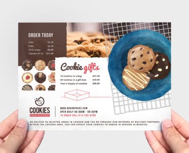 Cookie Shop Flyer Template
