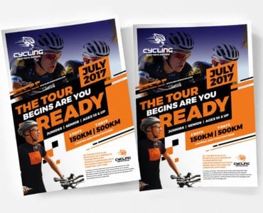 Cycling Shop Poster Templates