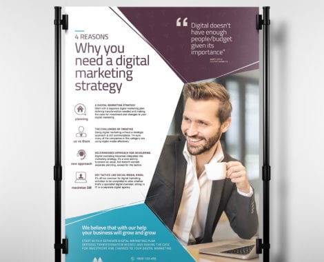 Digital Marketing Poster Template