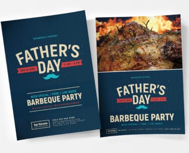 Father's Day Poster Templates