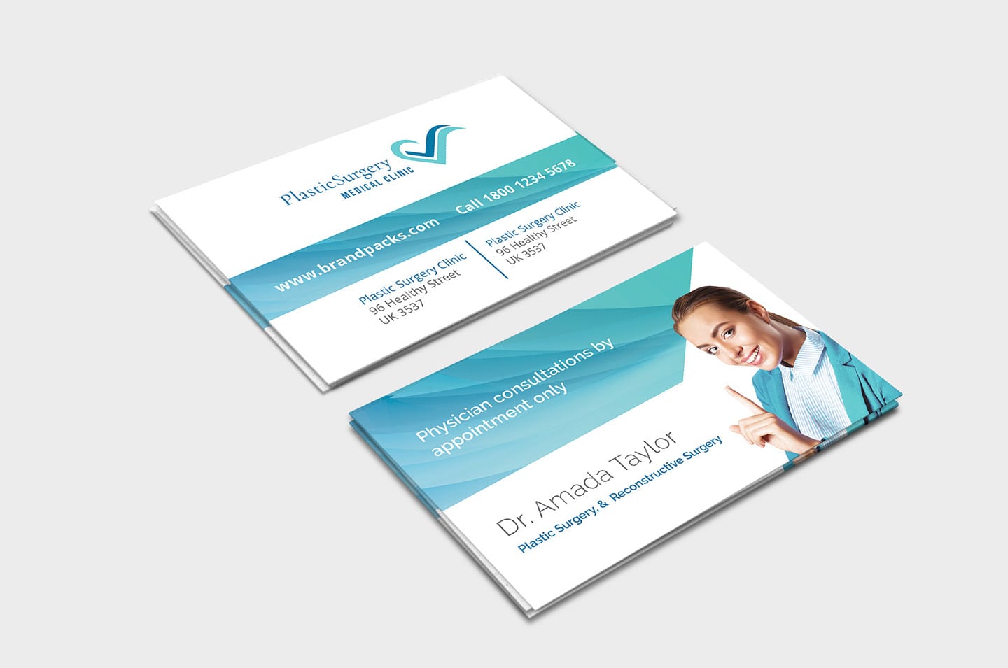 Hospital Business Card Template in PSD, Ai & Vector - BrandPacks In Medical Business Cards Templates Free