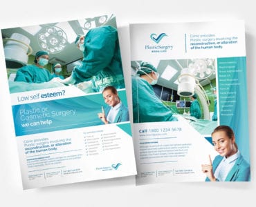 A4 Hospital Poster Templates