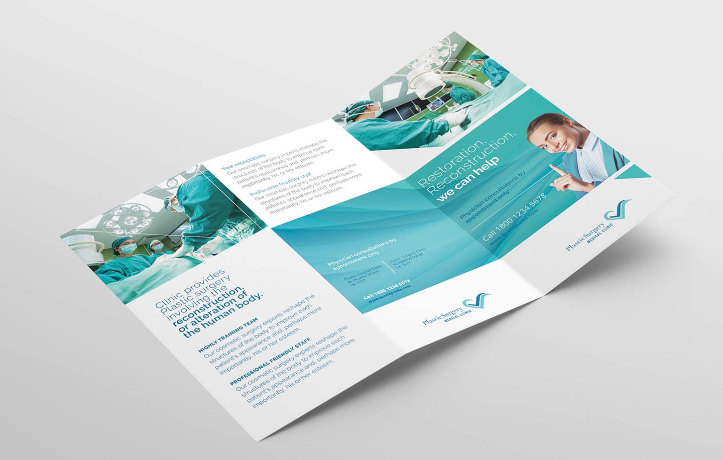 Hospital Trifold Brochure Template in PSD, Ai & Vector - BrandPacks Pertaining To Healthcare Brochure Templates Free Download