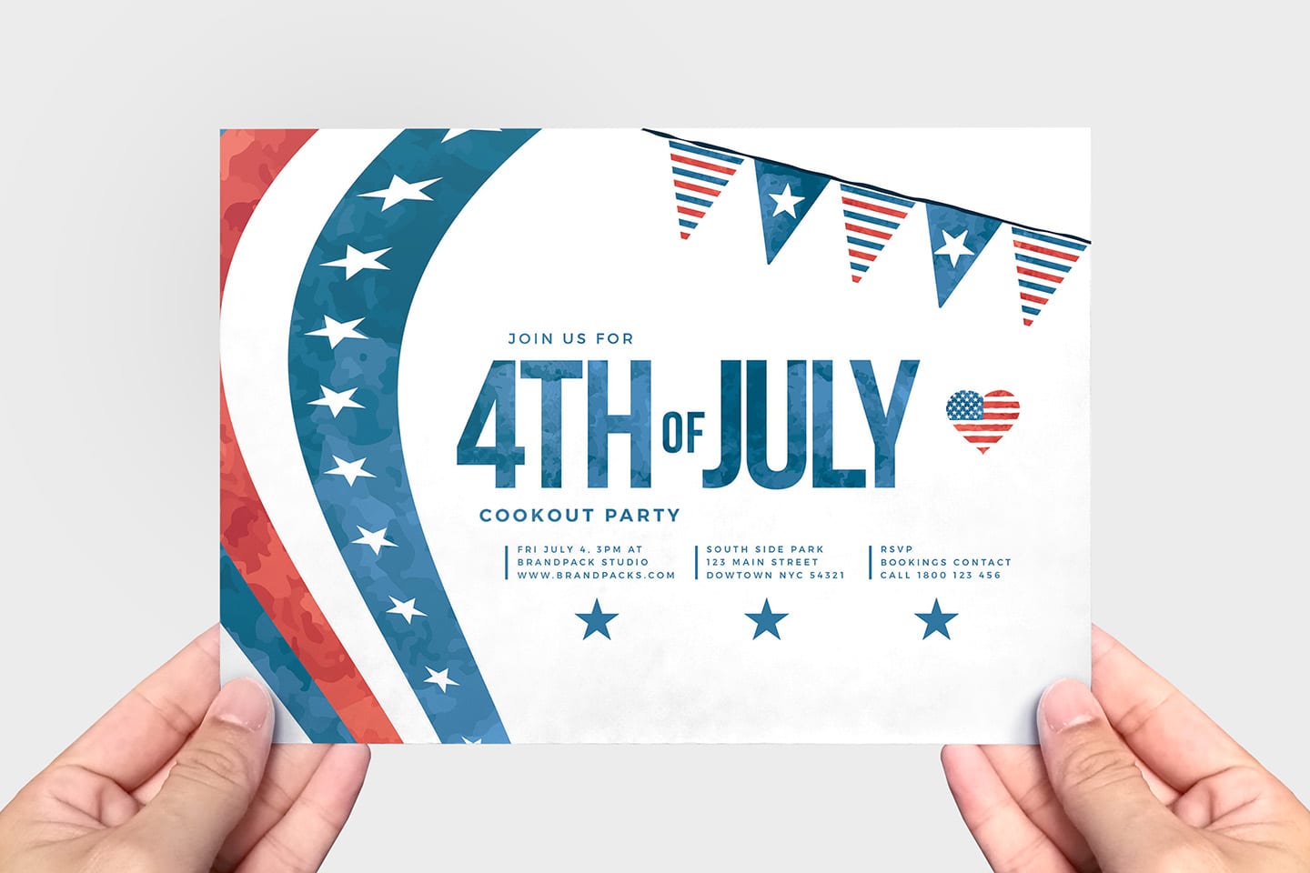 July 4th Flyer Template in PSD, Ai & Vector BrandPacks