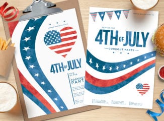 July 4th Poster Templates