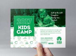 Kid's Camp Flyer Template