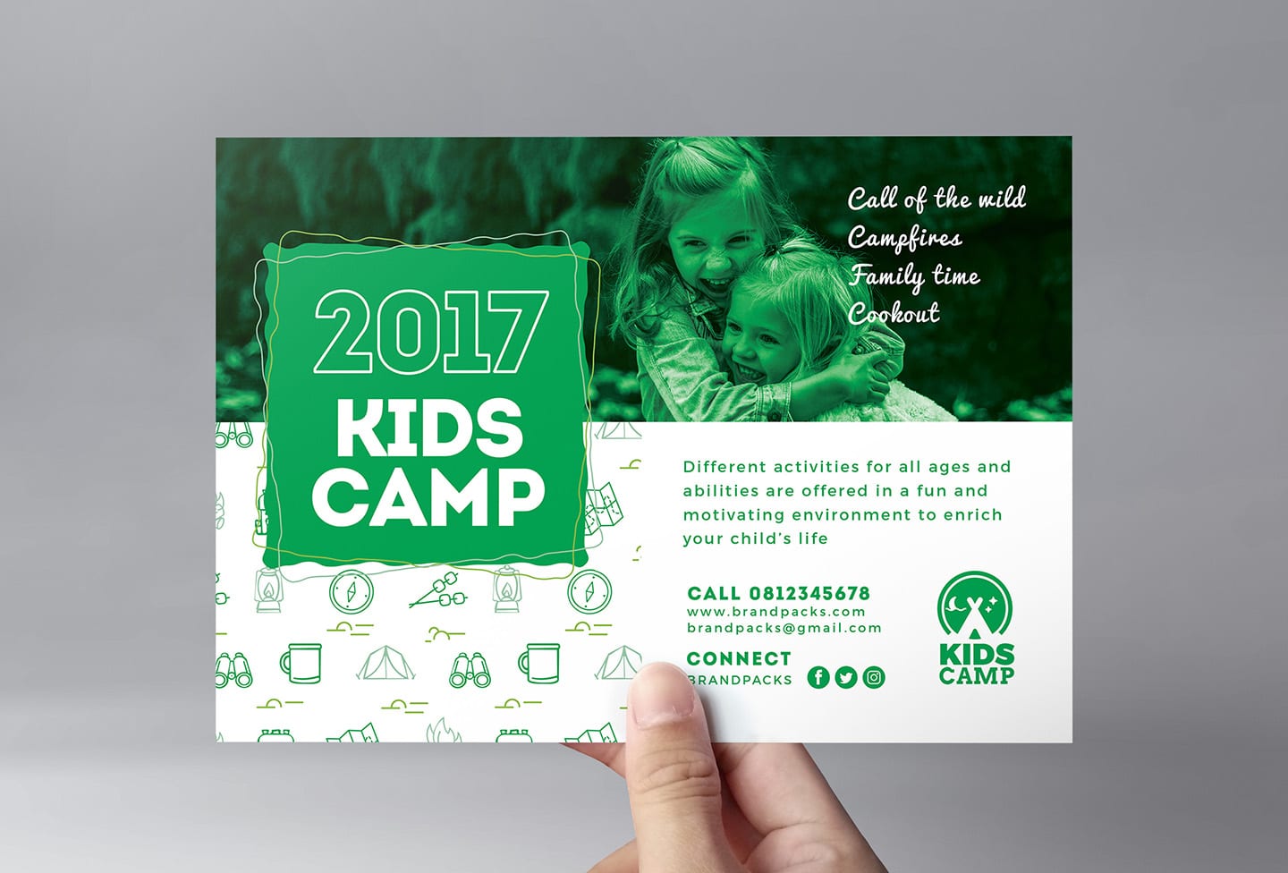 Kid's Camp Flyer Template