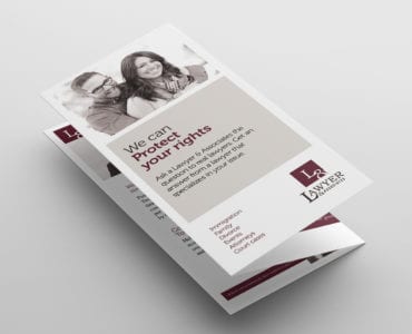 Law Firm Tri-Fold Brochure Template